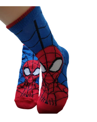 Marvel Spider-Man Printed Crew Socks