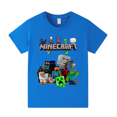 Pixel Block Gaming T-Shirt | Soft Cotton Short Sleeve Graphic Tee