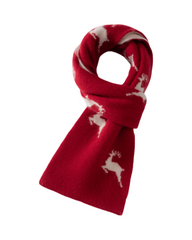 Cashmere Knit Winter Hat Scarf Set for Kids