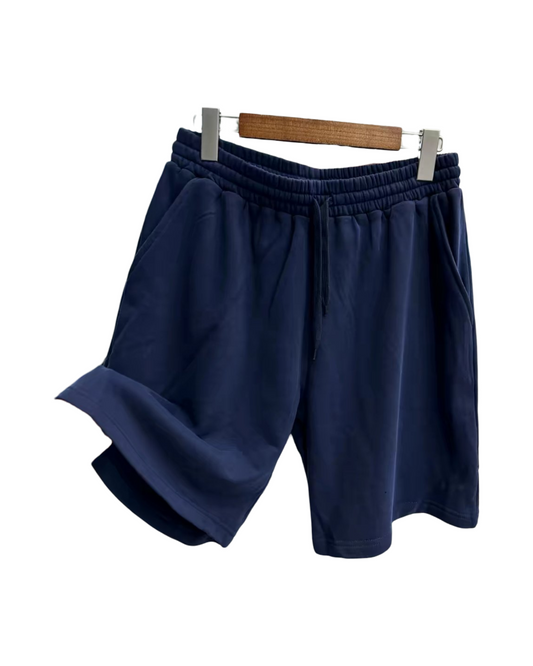 Casual Jogger Shorts for Men with Drawstring