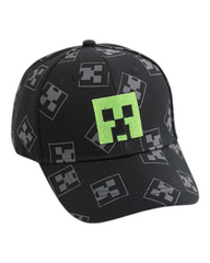 Minecraft Cap with Creeper Pattern