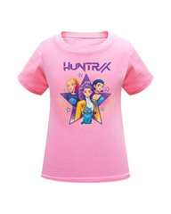K-Pop Demon Hunter Girls Graphic Tee - Anime Style Cotton T-Shirt