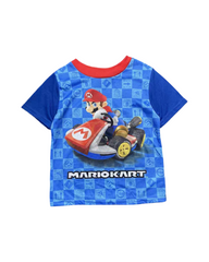 Boys Mario Kart Racing Print Pajama Set