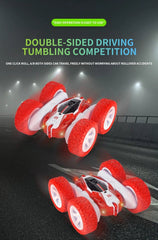 Full Rotation Remote Control Toy Stunt Car with Lights