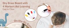 Six in One Toddler Busy Learning Book Board Bag