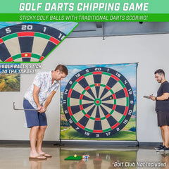 Fabric Dartboard Target Golf Game with Balls